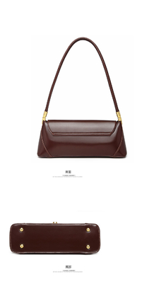 2024 NEW TRENDY RETRO HANDBAG FASHION SHOULDER BAG BAGUETTE BAG WOMEN'S BAG