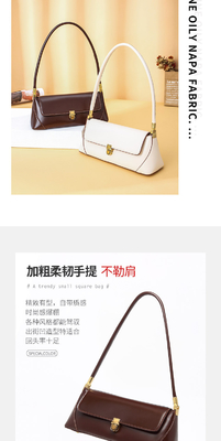 2024 NEW TRENDY RETRO HANDBAG FASHION SHOULDER BAG BAGUETTE BAG WOMEN'S BAG
