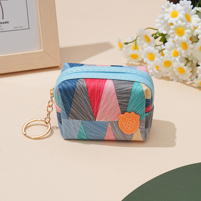 COIN PURSE FEMALE MINI SIMPLE ZIPPER COMPACT KOREAN VERSION STUDENT CUTE GIRL HEART CARD KEY COIN SMALL WALLET