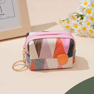COIN PURSE FEMALE MINI SIMPLE ZIPPER COMPACT KOREAN VERSION STUDENT CUTE GIRL HEART CARD KEY COIN SMALL WALLET