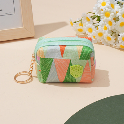 COIN PURSE FEMALE MINI SIMPLE ZIPPER COMPACT KOREAN VERSION STUDENT CUTE GIRL HEART CARD KEY COIN SMALL WALLET
