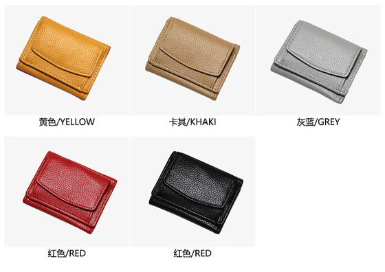 SMALL WALLET STUDENT LYCHEE PRINT WOMEN'S PURSE CARD BAG CHANGE BAG MONEY CLIP WALLET