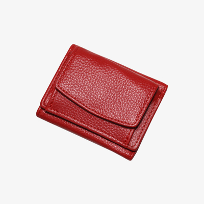 SMALL WALLET STUDENT LYCHEE PRINT WOMEN'S PURSE CARD BAG CHANGE BAG MONEY CLIP WALLET