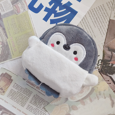 CUTE CUTE LITTLE PENGUIN COIN WALLET PORT RED ENVELOPE DATA LINE BAG COIN BAG