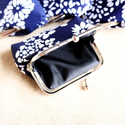 ETHNIC STYLE BATIK COIN PURSE MINI BUCKLE SMALL PURSE WOMEN'S COIN BAG