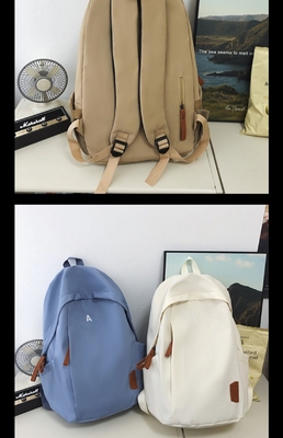 2024 NEW FASHION LIGHTWEIGHT TRAVEL LEISURE LARGE CAPACITY JUNIOR HIGH SCHOOL FEMALE COLLEGE STUDENTS SCHOOLBAG