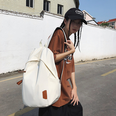 2024 NEW FASHION LIGHTWEIGHT TRAVEL LEISURE LARGE CAPACITY JUNIOR HIGH SCHOOL FEMALE COLLEGE STUDENTS SCHOOLBAG