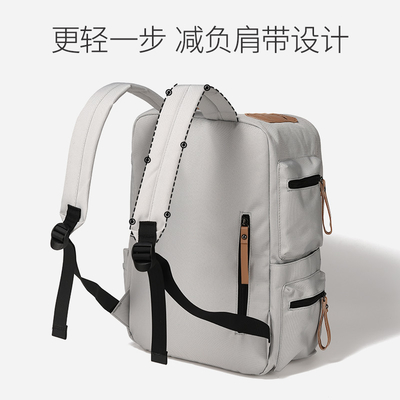 MALE BACKPACK FEMALE COLLEGE STUDENTS SIMPLE DESIGN SENSE NICHE COMPUTER BAG SCHOOLBAG