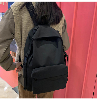 MALE BACKPACK FEMALE COLLEGE STUDENTS SIMPLE DESIGN SENSE NICHE COMPUTER BAG SCHOOLBAG