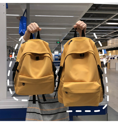 MALE BACKPACK FEMALE COLLEGE STUDENTS SIMPLE DESIGN SENSE NICHE COMPUTER BAG SCHOOLBAG