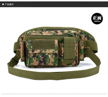 CAMO OUTDOOR SMALL WAIST PACK CAN BE DETACHABLE THREE-USE COMBINATION WAIST PACK SPORTS TACTICAL WAIST COVER SINGLE SHOU