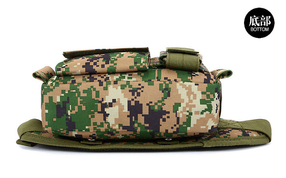 CAMO OUTDOOR SMALL WAIST PACK CAN BE DETACHABLE THREE-USE COMBINATION WAIST PACK SPORTS TACTICAL WAIST COVER SINGLE SHOU