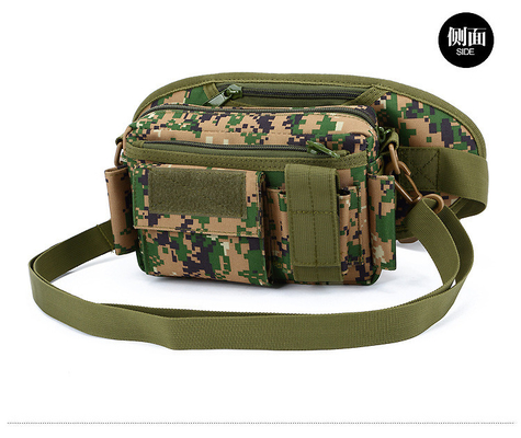 CAMO OUTDOOR SMALL WAIST PACK CAN BE DETACHABLE THREE-USE COMBINATION WAIST PACK SPORTS TACTICAL WAIST COVER SINGLE SHOU