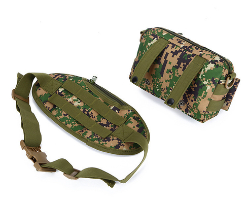 CAMO OUTDOOR SMALL WAIST PACK CAN BE DETACHABLE THREE-USE COMBINATION WAIST PACK SPORTS TACTICAL WAIST COVER SINGLE SHOU