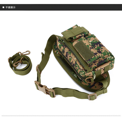CAMO OUTDOOR SMALL WAIST PACK CAN BE DETACHABLE THREE-USE COMBINATION WAIST PACK SPORTS TACTICAL WAIST COVER SINGLE SHOU