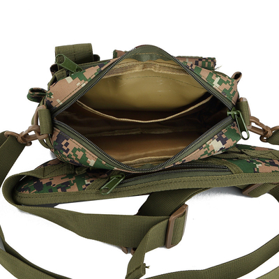 CAMO OUTDOOR SMALL WAIST PACK CAN BE DETACHABLE THREE-USE COMBINATION WAIST PACK SPORTS TACTICAL WAIST COVER SINGLE SHOU