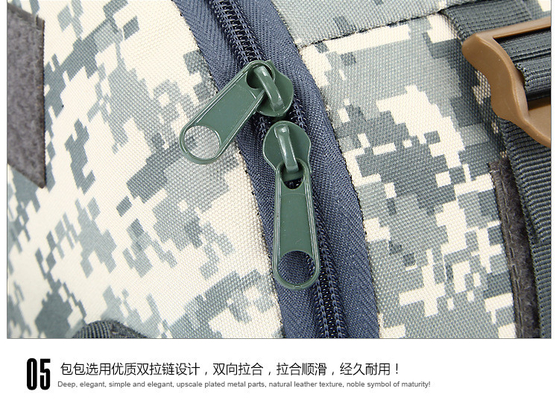 CAMO DOUBLE SHOULDER BUCKET BAG LARGE CAPACITY OUTDOOR CAMO BACKPACK SINGLE SHOULDER CROSSBODY TRAVEL BACKPACK HANDBAG