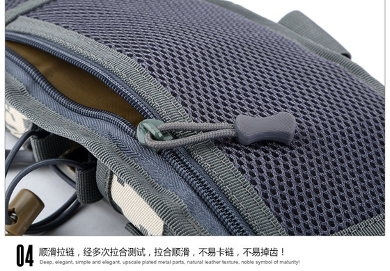 OUTDOOR MULTI-PURPOSE SPORTS WAIST PACK MEN'S ANTI-SPLASH TACTICAL CAMOUFLAGE RIDING OBLIQUE WAIST PACK