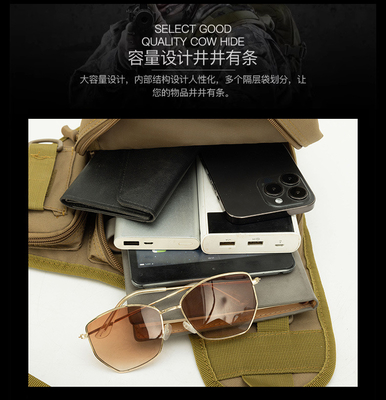 SMALL SADDLE BAG LEG BAG MULTI-FUNCTIONAL SADDLE BAG TRAVEL SPORT AMAZON LUYA FISHING GEAR BAG TACTICAL CROSSBODY BAG