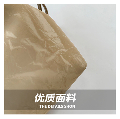 ​2024 NEW FASHION NICHE DESIGN SPRING/SUMMER CROSSBODY BAG SENIOR SENSE PLEATED BUCKET BAG