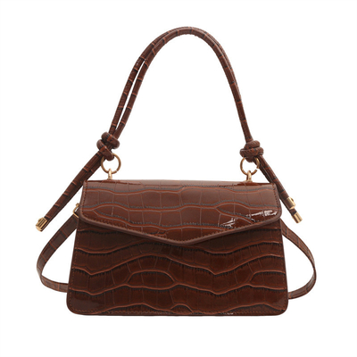 PATENT LEATHER PURE COLOR QUALITY ALL-IN-ONE BAG WOMEN'S HAND BILL SHOULDER CROSSBODY BAG UNDERARM WOMEN'S BAG