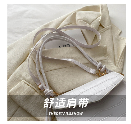 PATENT LEATHER PURE COLOR QUALITY ALL-IN-ONE BAG WOMEN'S HAND BILL SHOULDER CROSSBODY BAG UNDERARM WOMEN'S BAG