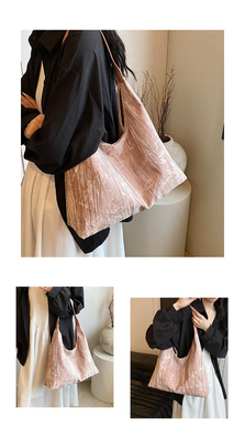 New Chinese style large capacity armpit bag trend new fashion medieval shoulder bag female minority commuter Tote bag