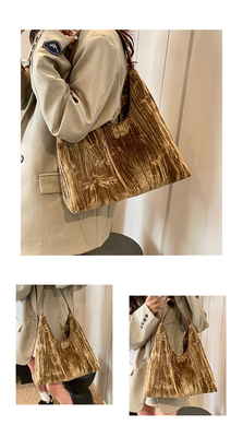 New Chinese style large capacity armpit bag trend new fashion medieval shoulder bag female minority commuter Tote bag