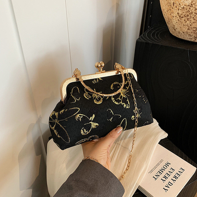NEW CHINESE STYLE CHEONGSAM DINNER BAG FOR WOMEN 2024 SPRING/SUMMER NEW HANDBAG SENIOR CHAIN CROSSBODY BAG