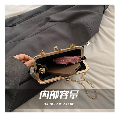 NEW CHINESE STYLE CHEONGSAM DINNER BAG FOR WOMEN 2024 SPRING/SUMMER NEW HANDBAG SENIOR CHAIN CROSSBODY BAG