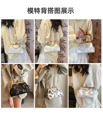 NEW CHINESE STYLE CHEONGSAM DINNER BAG FOR WOMEN 2024 SPRING/SUMMER NEW HANDBAG SENIOR CHAIN CROSSBODY BAG