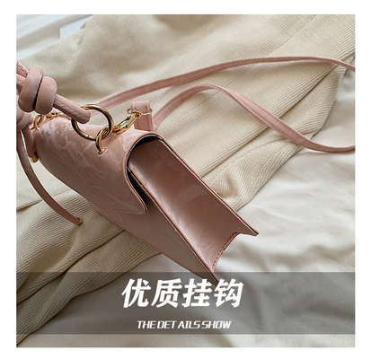 HIGH-GRADE HANDBAG WOMEN TREND NEW FASHION NICHE DESIGN HAND BILL OF LADING SHOULDER BAG ALL TEXTURE CROSSBODY BAG