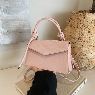 HIGH-GRADE HANDBAG WOMEN TREND NEW FASHION NICHE DESIGN HAND BILL OF LADING SHOULDER BAG ALL TEXTURE CROSSBODY BAG