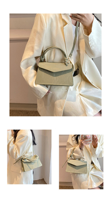 HIGH-GRADE HANDBAG WOMEN TREND NEW FASHION NICHE DESIGN HAND BILL OF LADING SHOULDER BAG ALL TEXTURE CROSSBODY BAG