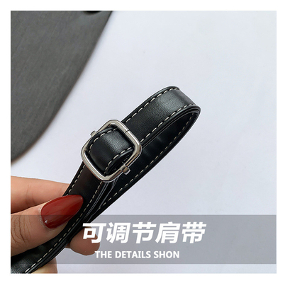 2024 SPRING AND SUMMER NEW FASHION SMALL SQUARE BAG SINGLE SHOULDER BAG MATCHING COLOR HAND CROSSBODY BAG