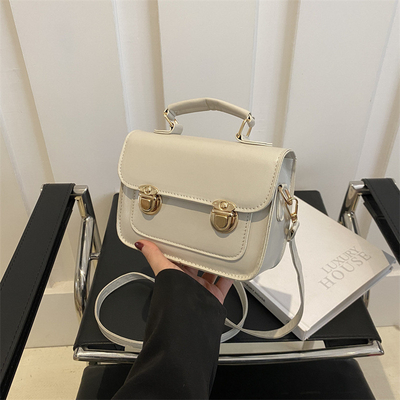 SENIOR SENSE OF RETRO SMALL BAG WOMEN 2024 NEW SUMMER FASHION FOREIGN STYLE SHOULDER BAG SMALL NICHE ALL HAND BAG SQUARE