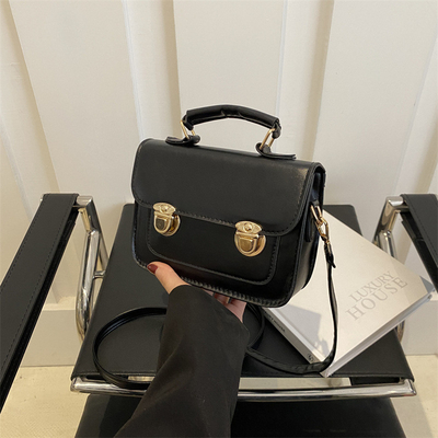 SENIOR SENSE OF RETRO SMALL BAG WOMEN 2024 NEW SUMMER FASHION FOREIGN STYLE SHOULDER BAG SMALL NICHE ALL HAND BAG SQUARE