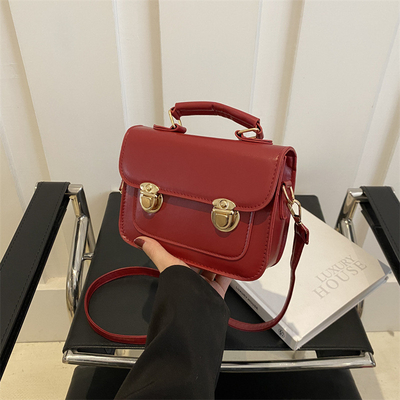 SENIOR SENSE OF RETRO SMALL BAG WOMEN 2024 NEW SUMMER FASHION FOREIGN STYLE SHOULDER BAG SMALL NICHE ALL HAND BAG SQUARE