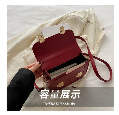 SENIOR SENSE OF RETRO SMALL BAG WOMEN 2024 NEW SUMMER FASHION FOREIGN STYLE SHOULDER BAG SMALL NICHE ALL HAND BAG SQUARE