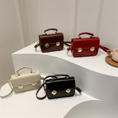 SENIOR SENSE OF RETRO SMALL BAG WOMEN 2024 NEW SUMMER FASHION FOREIGN STYLE SHOULDER BAG SMALL NICHE ALL HAND BAG SQUARE