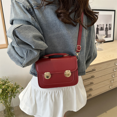 SENIOR SENSE OF RETRO SMALL BAG WOMEN 2024 NEW SUMMER FASHION FOREIGN STYLE SHOULDER BAG SMALL NICHE ALL HAND BAG SQUARE