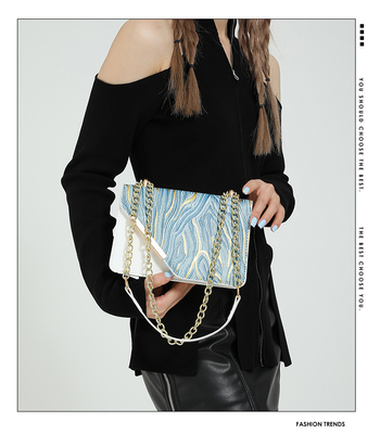 Bag women's new fashion small square bag wholesale niche simple retro quicksand everything single shoulder crossbody cha