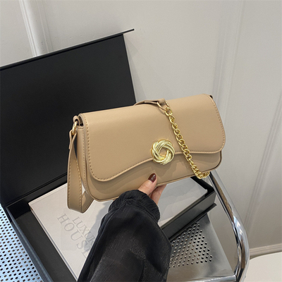 SMALL BAG FEMALE CROSS-BORDER NEW SPRING AND SUMMER ALL SHOULDER CROSSBODY BAG NICHE DESIGN TEXTURE SMALL SQUARE BAG