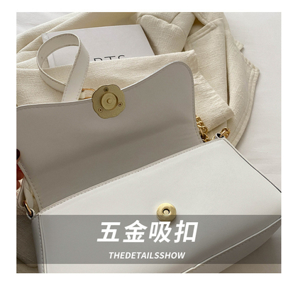 SMALL BAG FEMALE CROSS-BORDER NEW SPRING AND SUMMER ALL SHOULDER CROSSBODY BAG NICHE DESIGN TEXTURE SMALL SQUARE BAG