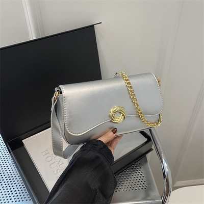 SMALL BAG FEMALE CROSS-BORDER NEW SPRING AND SUMMER ALL SHOULDER CROSSBODY BAG NICHE DESIGN TEXTURE SMALL SQUARE BAG