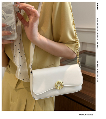 SMALL BAG FEMALE CROSS-BORDER NEW SPRING AND SUMMER ALL SHOULDER CROSSBODY BAG NICHE DESIGN TEXTURE SMALL SQUARE BAG