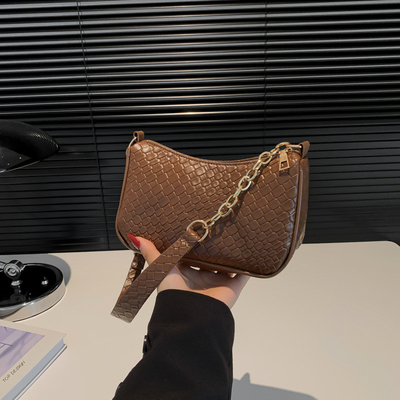TREND NEW FASHION STONE PRINT NICHE DESIGN SINGLE SHOULDER CROSSBODY BAG HIGH-GRADE WOMEN'S EXPLOSIVE UNDERARM BAG