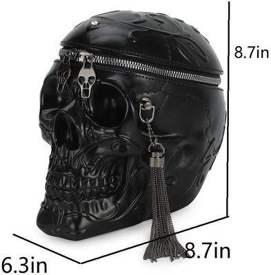 SKULL PURSES HANDBAGS FOR WOMEN SHOULDER BAG,SKULL CROSSBODY PURSE GOTHIC BAG PURSES HOLIDAY PARTY GIFT