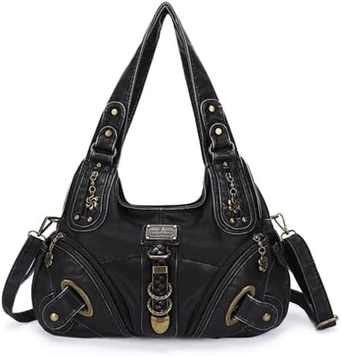 ANGELKISS HOBO PURSES AND HANDBAGS FOR WOMEN SATCHEL HANDBAG WOMEN PURSES LARGE DAILY SHOULDER BAGS