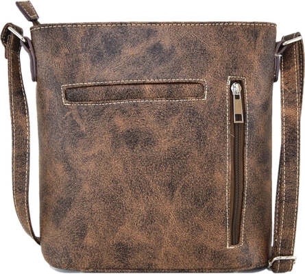 WESTERN STYLE HORSE PURSE EMBROIDERED FLORAL RHINESTONE STUDS CROSSBODY HANDBAGS COWGIRL COUNTRY WOMEN SINGLE SHOULDER B